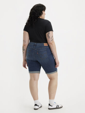 Levi's® Women's Shaping Bermuda Shorts (Plus Size)